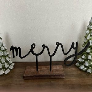 Merry Christmas Decor Sign